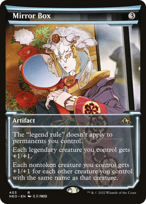 Mirror Box (Showcase) | Kamigawa: Neon Dynasty - Variants