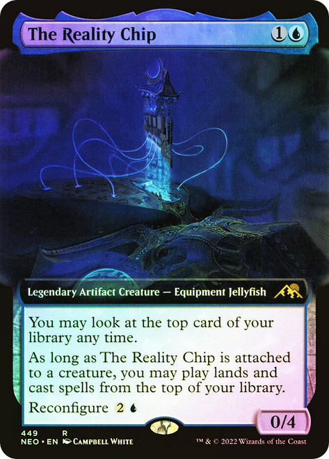 The Reality Chip (Extended Art)\nKamigawa: Neon Dynasty - Variants\nSingle\nMagic The Gathering