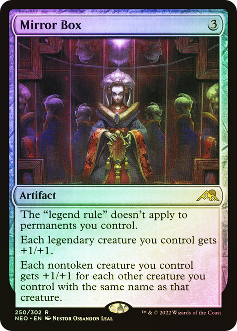 mtg 神話レア伝説のクリーチャー 箔押しプロモ 4枚セット neo snc 234