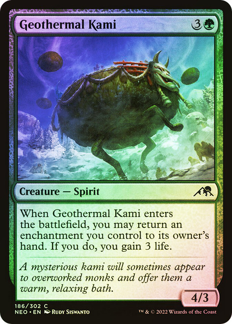 Geothermal Kami\nKamigawa: Neon Dynasty\nSingle\nMagic The Gathering