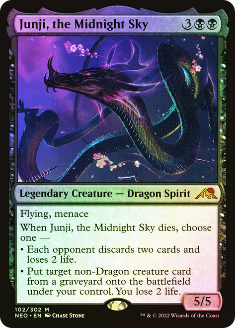 MTG【ハローFoil】真夜中の空、殉至/Junji, the Midnight JunjiTheMidnightSky__26981.