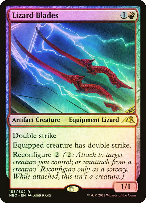 Lizard Blades | Kamigawa: Neon Dynasty - Japanese | Star City Games