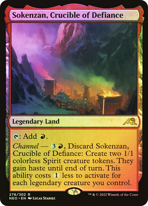 Sokenzan, Crucible of Defiance\nKamigawa: Neon Dynasty\nSingle\nMagic The Gathering