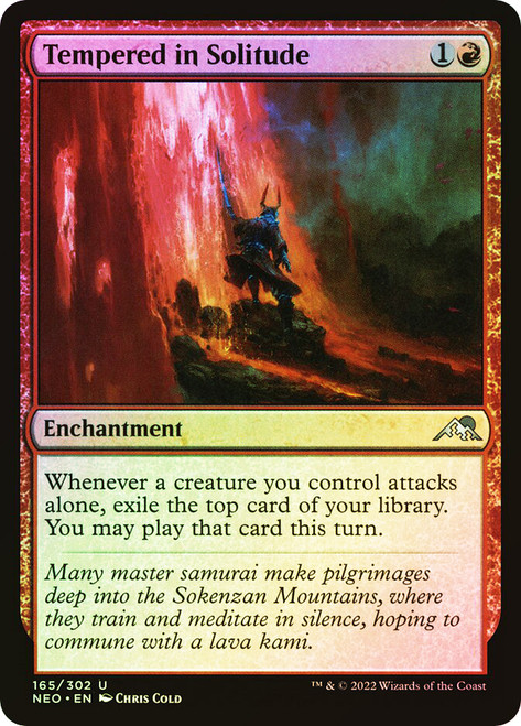 Tempered in Solitude\nKamigawa: Neon Dynasty\nSingle\nMagic The Gathering
