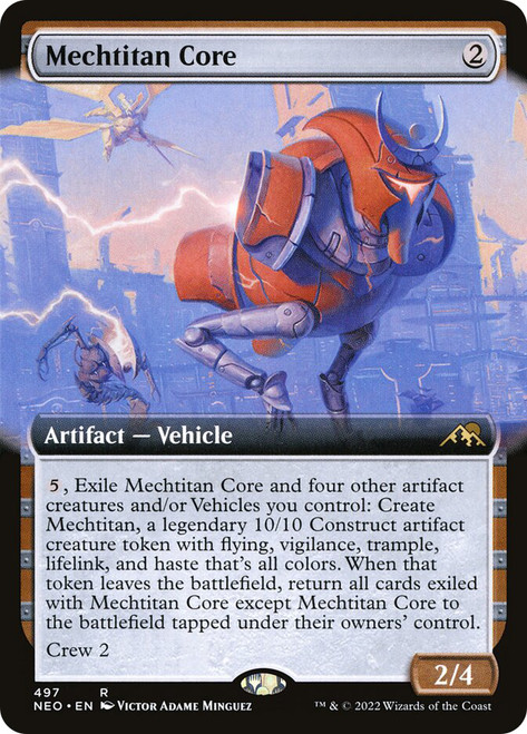 Mechtitan Core (Extended Art)\nKamigawa: Neon Dynasty - Variants\nSingle\nMagic The Gathering