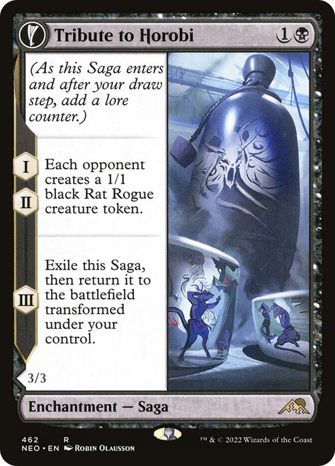 Tribute to Horobi // Echo of Death's Wail (Extended Art)\nKamigawa: Neon Dynasty - Variants\nSingle\nMagic The Gathering