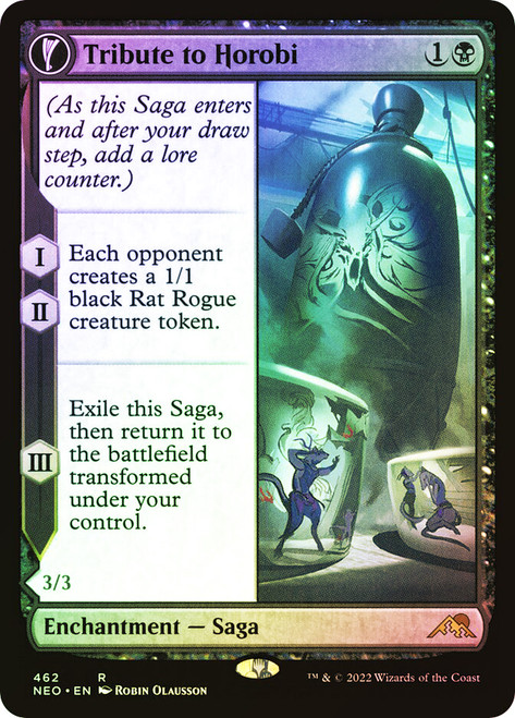 Tribute to Horobi // Echo of Death's Wail (Extended Art)\nKamigawa: Neon Dynasty - Variants\nSingle\nMagic The Gathering