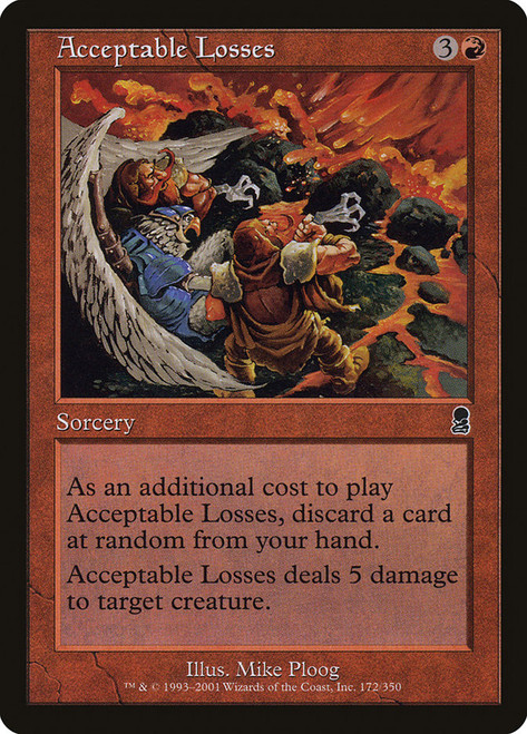 Acceptable Losses\nOdyssey\nSingle\nMagic The Gathering