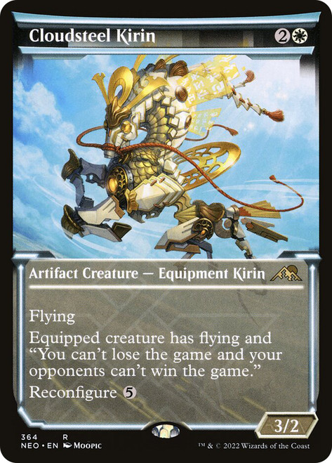 Cloudsteel Kirin (Extended Art) | Kamigawa: Neon Dynasty 