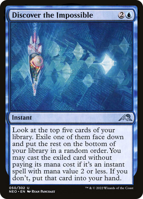 Discover the Impossible\nKamigawa: Neon Dynasty\nSingle\nMagic The Gathering