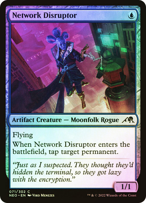 Network Disruptor\nKamigawa: Neon Dynasty\nSingle\nMagic The Gathering