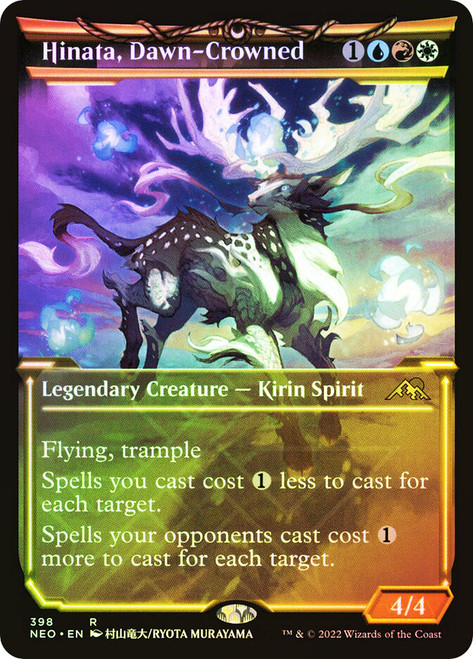 Hinata, Dawn-Crowned (Showcase)\nKamigawa: Neon Dynasty - Variants\nSingle\nMagic The Gathering