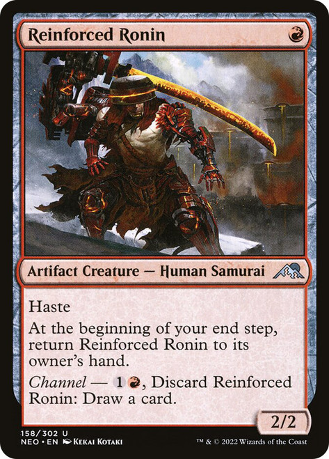 Reinforced Ronin\nKamigawa: Neon Dynasty\nSingle\nMagic The Gathering