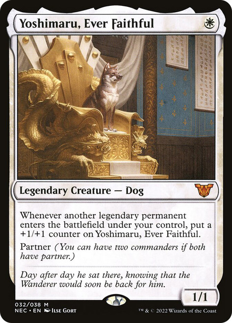 Yoshimaru, Ever Faithful\nKamigawa: Neon Dynasty Commander\nSingle\nMagic The Gathering