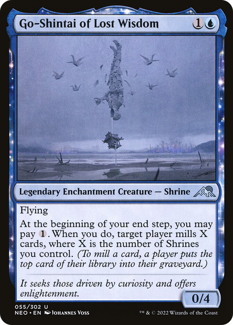 Go-Shintai of Lost Wisdom\nKamigawa: Neon Dynasty\nSingle\nMagic The Gathering