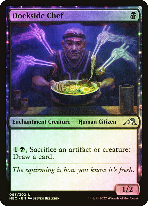Dockside Chef\nKamigawa: Neon Dynasty\nSingle\nMagic The Gathering