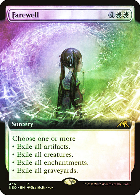 Farewell (Extended Art) | Kamigawa: Neon Dynasty - Variants
