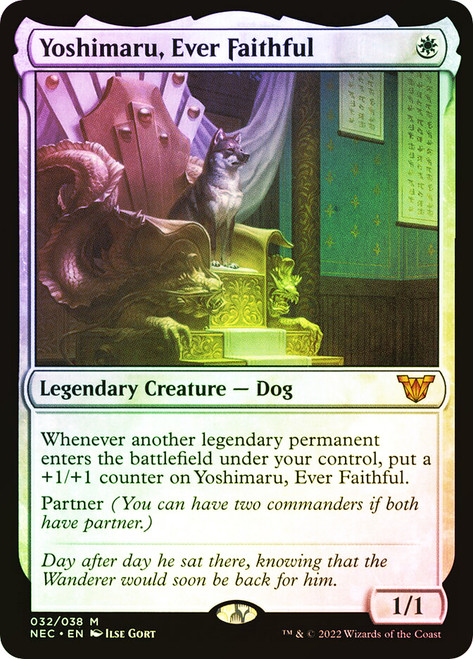 Yoshimaru, Ever Faithful\nKamigawa: Neon Dynasty Commander\nSingle\nMagic The Gathering