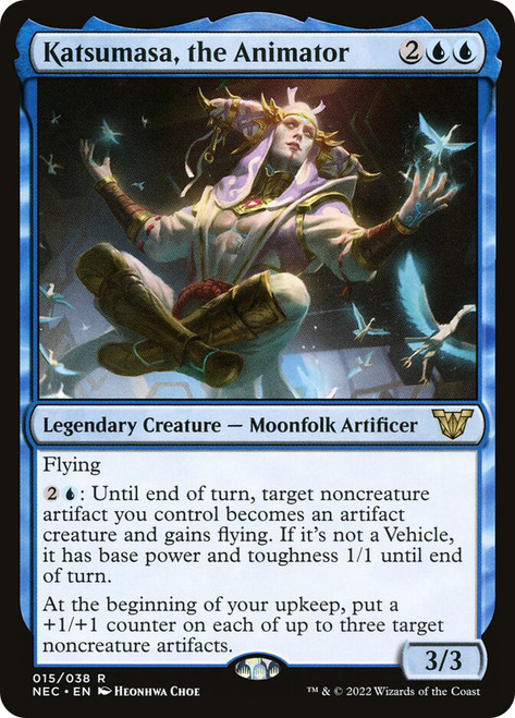 Katsumasa, the Animator\nKamigawa: Neon Dynasty Commander\nSingle\nMagic The Gathering
