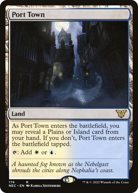 Port Town\nKamigawa: Neon Dynasty Commander\nSingle\nMagic The Gathering
