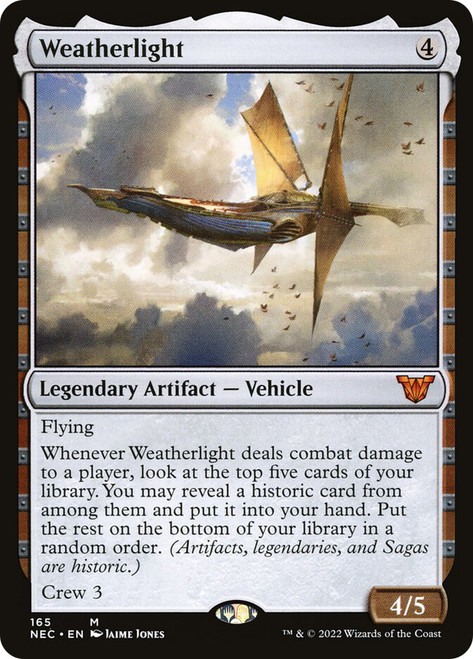Weatherlight\nKamigawa: Neon Dynasty Commander\nSingle\nMagic The Gathering