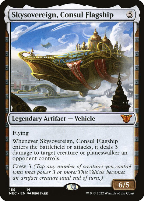 Skysovereign, Consul Flagship\nKamigawa: Neon Dynasty Commander\nSingle\nMagic The Gathering