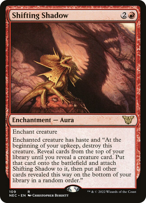 Shifting Shadow\nKamigawa: Neon Dynasty Commander\nSingle\nMagic The Gathering