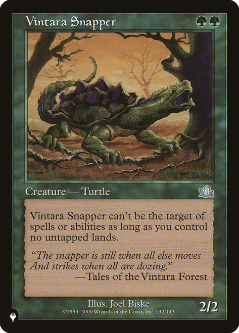 Vintara Snapper\nPlaneswalker Symbol Reprints\nSingle\nMagic The Gathering