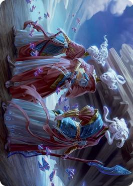 {Guardians of Oboro Art Card}\nArt Series\nSingle\nMagic The Gathering