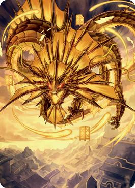 {Ao, the Dawn Sky Art Card} (#46)\nArt Series\nSingle\nMagic The Gathering