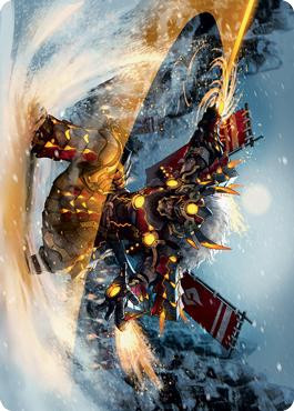 {Asari Captain Art Card}\nArt Series\nSingle\nMagic The Gathering