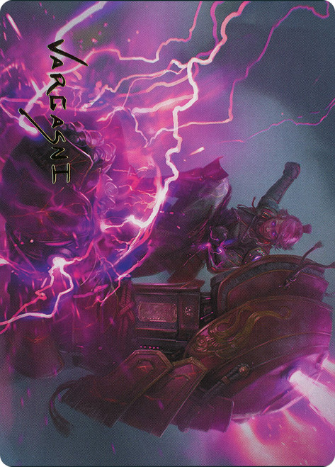 {Voltage Surge Art Card} (Signed)\nArt Series\nSingle\nMagic The Gathering