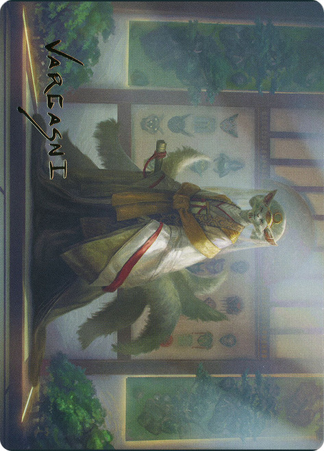{Light-Paws, Emperor s Voice Art Card} (Signed)\nArt Series\nSingle\nMagic The Gathering