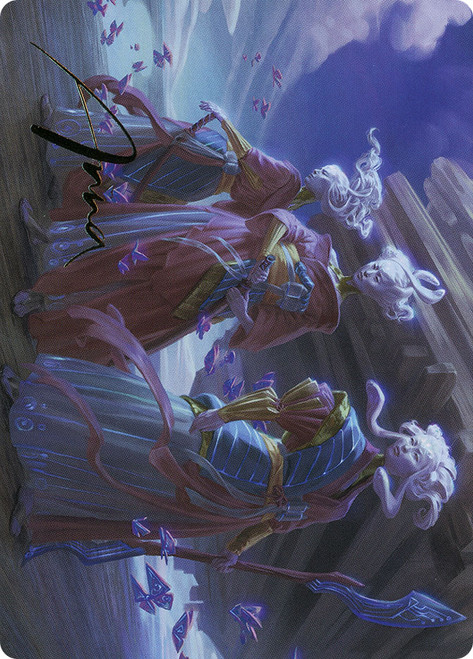 {Guardians of Oboro Art Card} (Signed)\nArt Series\nSingle\nMagic The Gathering