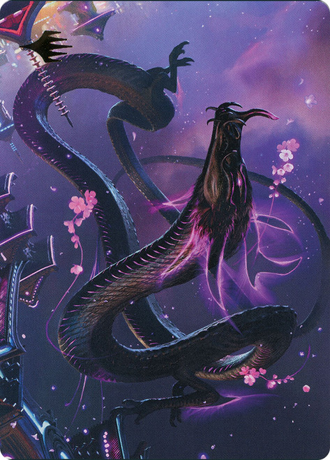 {Junji, the Midnight Sky Art Card} (#38) (Stamped)\nArt Series\nSingle\nMagic The Gathering
