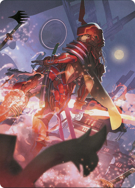 {Peerless Samurai Art Card} (Stamped)\nArt Series\nSingle\nMagic The Gathering