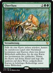 Abundance\nCommander: 2017 Edition - German\nSingle\nMagic The Gathering