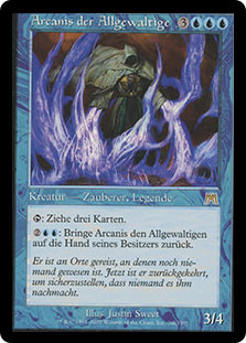 Arcanis the Omnipotent\nOnslaught - German\nSingle\nMagic The Gathering
