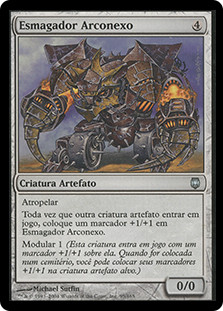 Arcbound Crusher\nDarksteel - Portuguese\nSingle\nMagic The Gathering