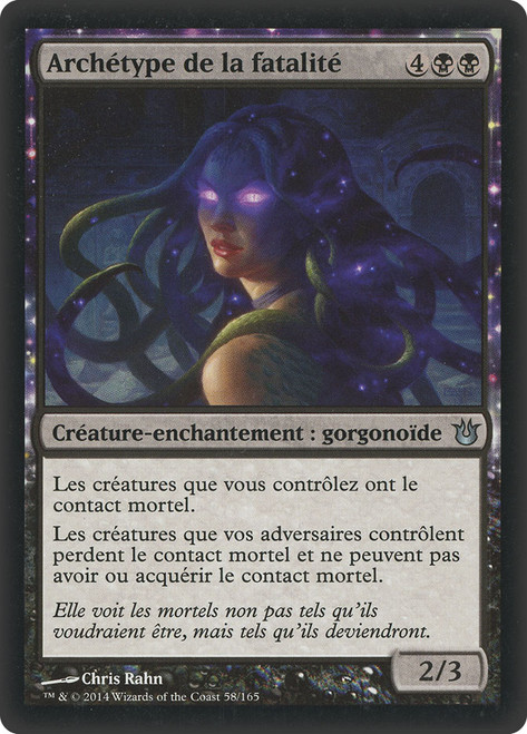 Archetype of Finality\nBorn of the Gods - French\nSingle\nMagic The Gathering