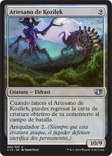 Artisan of Kozilek\nCommander: 2014 Edition - Spanish\nSingle\nMagic The Gathering