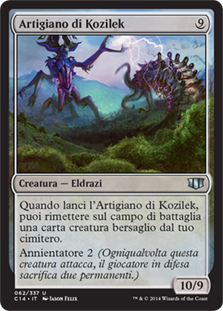 Artisan of Kozilek\nCommander: 2014 Edition - Italian\nSingle\nMagic The Gathering