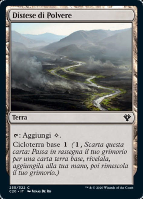 Ash Barrens\nCommander: 2020 Edition - Italian\nSingle\nMagic The Gathering