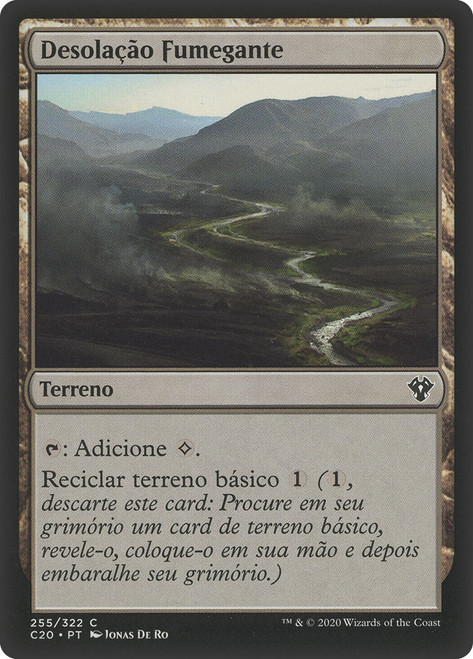 Ash Barrens\nCommander: 2020 Edition - Portuguese\nSingle\nMagic The Gathering