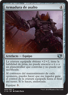 Assault Suit\nCommander: 2014 Edition - Spanish\nSingle\nMagic The Gathering