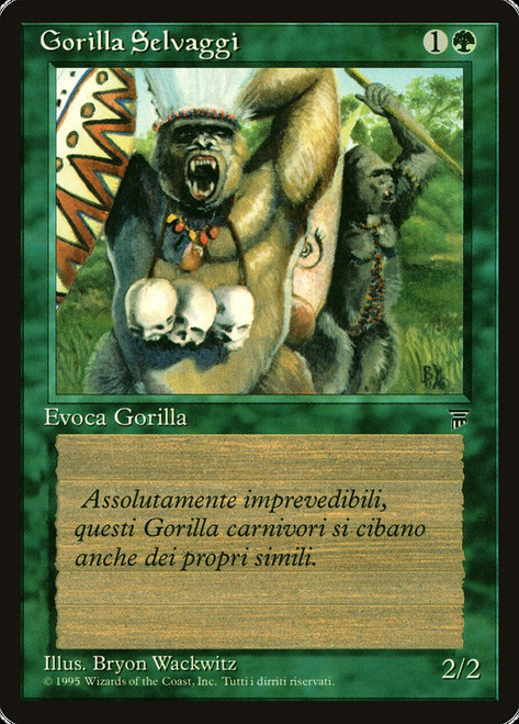 Barbary Apes\nLegends - Italian\nSingle\nMagic The Gathering