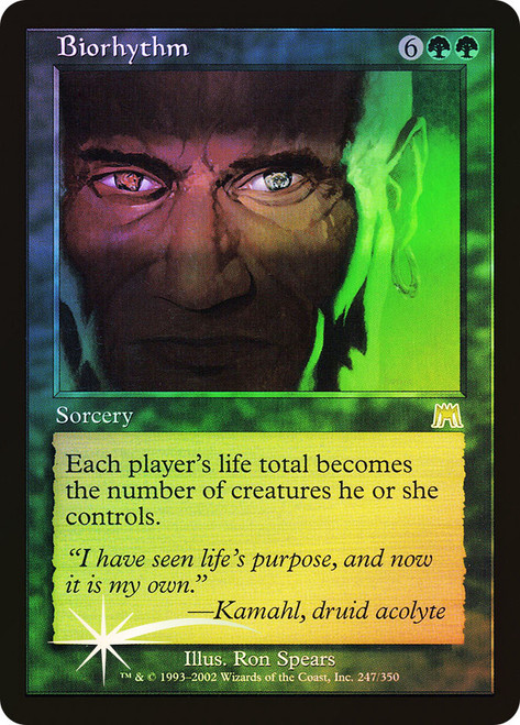 Biorhythm\nOnslaught\nSingle\nMagic The Gathering