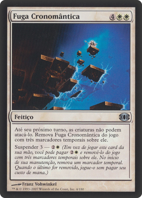 Chronomantic Escape\nFuture Sight - Portuguese\nSingle\nMagic The Gathering