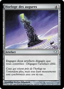 Clock of Omens\nFifth Dawn - French\nSingle\nMagic The Gathering