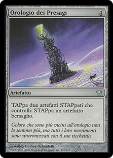 Clock of Omens\nFifth Dawn - Italian\nSingle\nMagic The Gathering